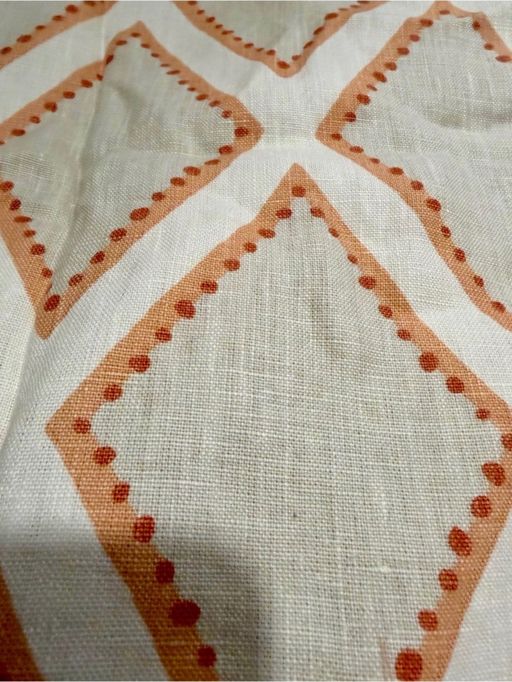 Fabric remnant - approx 55” x 55”